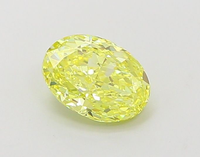 Loose Diamond - OVAL 1.02ct Fancy Vivid Yellow VVS2: Loose Diamond - OVAL 1.02ct Fancy Vivid Yellow VVS2 Source: This is a real non-mined Diamond that has been grown in a lab Shape: OVAL Carats: 1.02 Color: Fancy Vivid Yellow Certification: IGI Video: