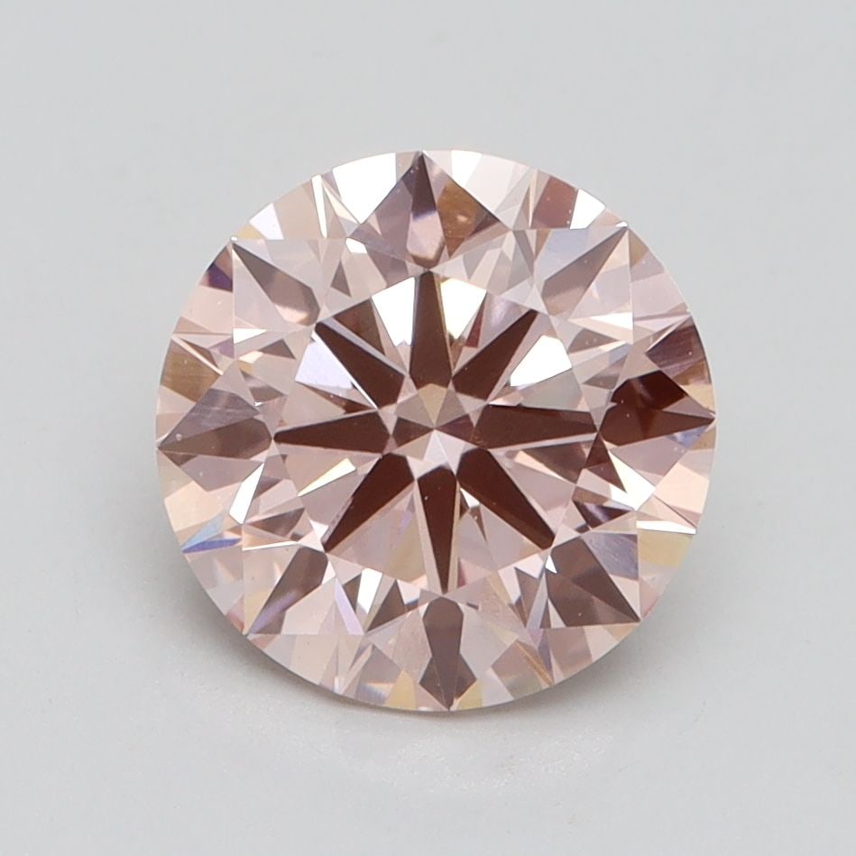 Ideal Loose Diamond - ROUND 2.17ct Fancy Intense Pink VS1: Ideal Loose Diamond - ROUND 2.17ct Fancy Intense Pink VS1 Source: This is a real non-mined Diamond that has been grown in a lab Shape: ROUND Carats: 2.17 Color: Fancy Intense Pink Certification: IGI V