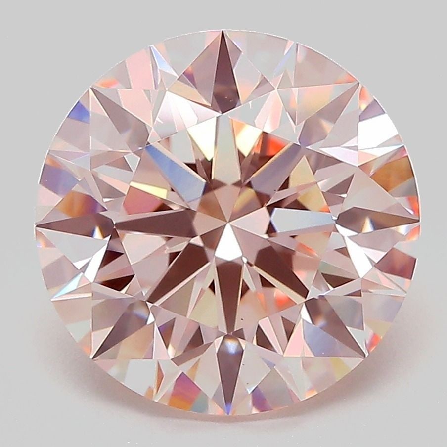Ideal Loose Diamond - ROUND 5.05ct Fancy Intense Pink VS1: Ideal Loose Diamond - ROUND 5.05ct Fancy Intense Pink VS1 Source: This is a real non-mined Diamond that has been grown in a lab Shape: ROUND Carats: 5.05 Color: Fancy Intense Pink Certification: IGI V