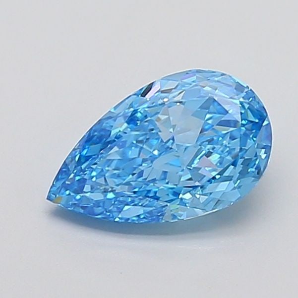 Loose Diamond - PEAR 1.94ct Fancy Vivid Blue VVS2: Loose Diamond - PEAR 1.94ct Fancy Vivid Blue VVS2 Source: This is a real non-mined Diamond that has been grown in a lab Shape: PEAR Carats: 1.94 Color: Fancy Vivid Blue Certification: IGI Video: