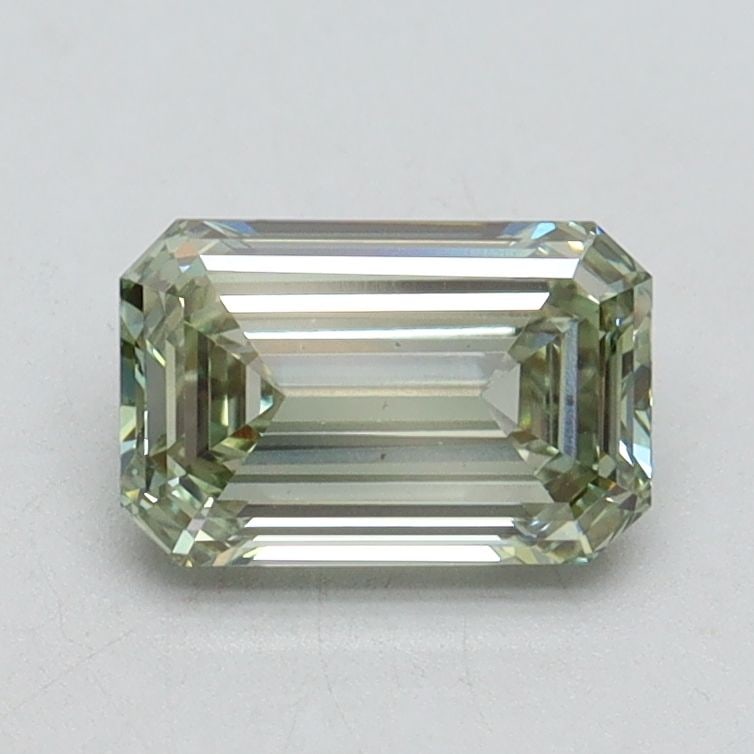 Loose Diamond - EMERALD 1.01ct Fancy Intense Green VS1: Loose Diamond - EMERALD 1.01ct Fancy Intense Green VS1 Source: This is a real non-mined Diamond that has been grown in a lab Shape: EMERALD Carats: 1.01 Color: Fancy Intense Green Certification: IGI V
