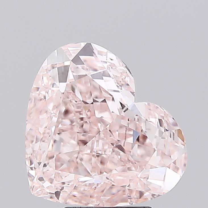 Loose Diamond - HEART 5.02ct Fancy Intense Pink VVS2: Loose Diamond - HEART 5.02ct Fancy Intense Pink VVS2 Source: This is a real non-mined Diamond that has been grown in a lab Shape: HEART Carats: 5.02 Color: Fancy Intense Pink Certification: IGI