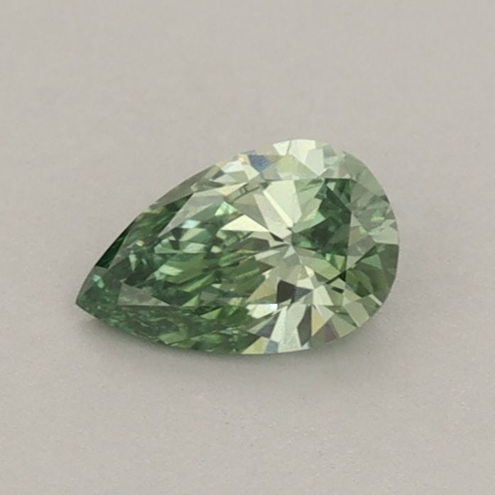 Loose Diamond - PEAR 0.39ct Fancy Vivid Green VS2: Loose Diamond - PEAR 0.39ct Fancy Vivid Green VS2 Source: This is a real non-mined Diamond that has been grown in a lab Shape: PEAR Carats: 0.39 Color: Fancy Vivid Green Certification: IGI Video: