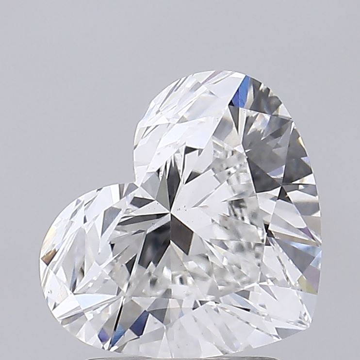 Loose Diamond - HEART 2.35ct F VS1: Loose Diamond - HEART 2.35ct F VS1 Source: This is a real non-mined Diamond that has been grown in a lab Shape: HEART Carats: 2.35 Color: F Clarity: VS1 Certification: IGI Condition: Pre-Owned PLEASE