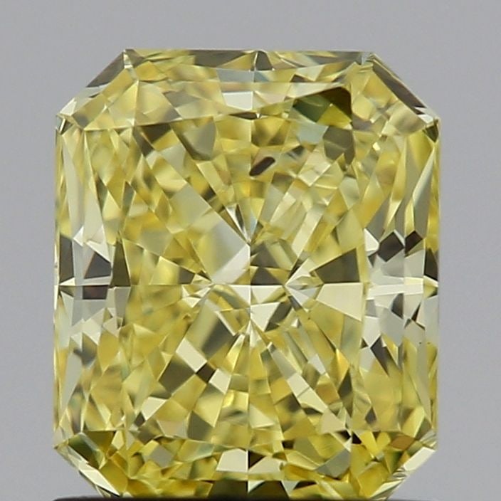 Loose Diamond - RADIANT 1.02ct Fancy Yellow SI1: Loose Diamond - RADIANT 1.02ct Fancy Yellow SI1 Source: This is a real non-mined Diamond that has been grown in a lab Shape: RADIANT Carats: 1.02 Color: Fancy Yellow Certification: IGI Video: