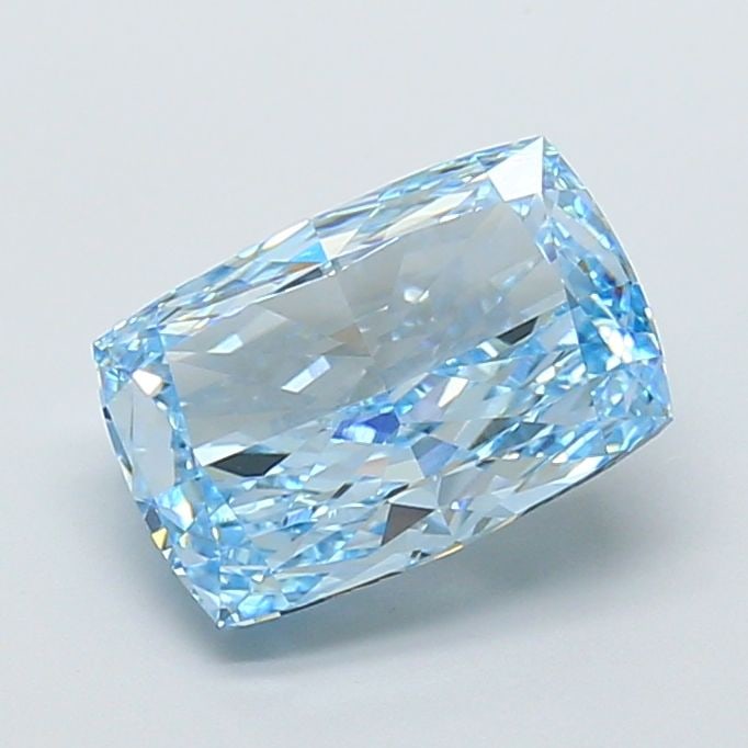 Loose Diamond - CUSHION MODIFIED 5.09ct Fancy Vivid Blue VVS2 (1 of 1)