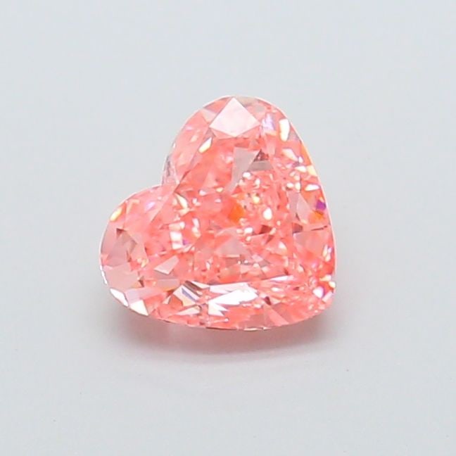 Loose Diamond - HEART 1.1ct Fancy Vivid Pink VS2: Loose Diamond - HEART 1.1ct Fancy Vivid Pink VS2 Source: This is a real non-mined Diamond that has been grown in a lab Shape: HEART Carats: 1.1 Color: Fancy Vivid Pink Certification: IGI Video: