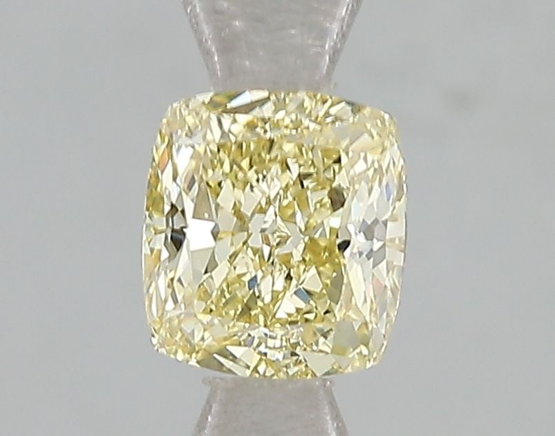 Loose Diamond - CUSHION MODIFIED 1.0ct Fancy Intense Yellow VS1: Loose Diamond - CUSHION MODIFIED 1.0ct Fancy Intense Yellow VS1 Source: This is a real non-mined Diamond that has been grown in a lab Shape: CUSHION MODIFIED Carats: 1.0 Color: Fancy Intense Yellow Ce