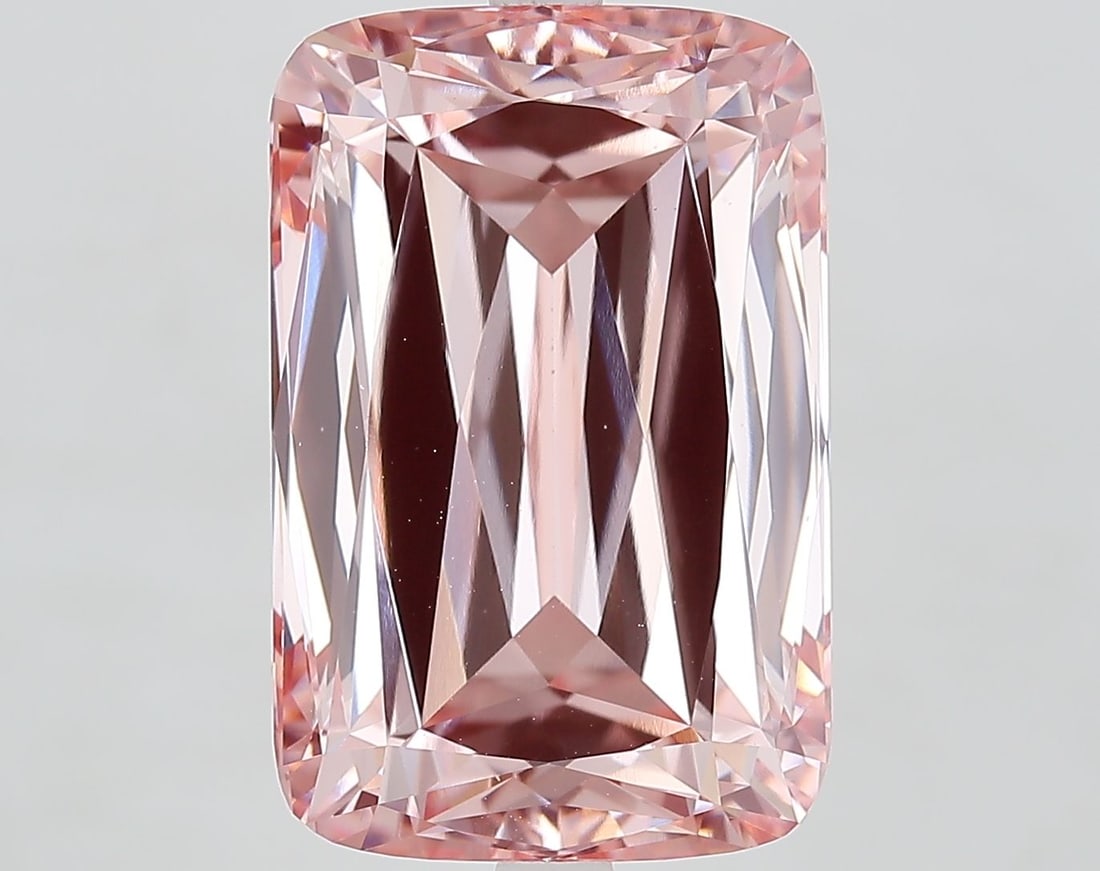 Loose Diamond - CUSHION MODIFIED 11.62ct Fancy Intense Pink VS1: Loose Diamond - CUSHION MODIFIED 11.62ct Fancy Intense Pink VS1 Source: This is a real non-mined Diamond that has been grown in a lab Shape: CUSHION MODIFIED Carats: 11.62 Color: Fancy Intense Pink Ce