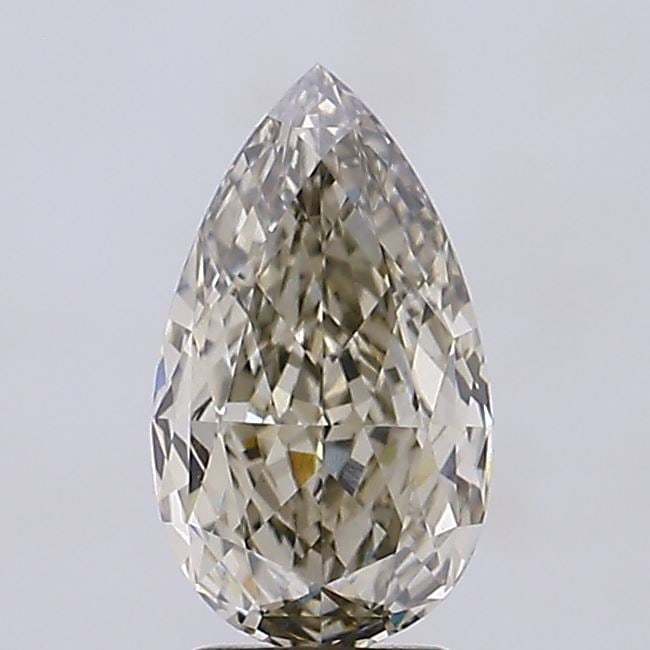 Loose Diamond - PEAR 3.05ct Fancy Light Brownish Gray VVS2: Loose Diamond - PEAR 3.05ct Fancy Light Brownish Gray VVS2 Source: This is a real non-mined Diamond that has been grown in a lab Shape: PEAR Carats: 3.05 Color: Fancy Light Brownish Gray Certification