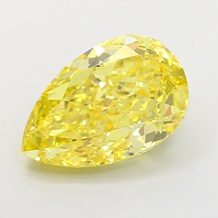 Loose Diamond - PEAR 4.76ct Fancy Vivid Yellow VS1: Loose Diamond - PEAR 4.76ct Fancy Vivid Yellow VS1 Source: This is a real non-mined Diamond that has been grown in a lab Shape: PEAR Carats: 4.76 Color: Fancy Vivid Yellow Certification: IGI Video: