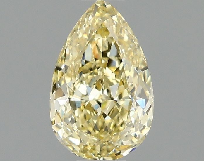 Loose Diamond - PEAR 1.05ct Fancy Intense Yellow VS1: Loose Diamond - PEAR 1.05ct Fancy Intense Yellow VS1 Source: This is a real non-mined Diamond that has been grown in a lab Shape: PEAR Carats: 1.05 Color: Fancy Intense Yellow Certification: IGI Video