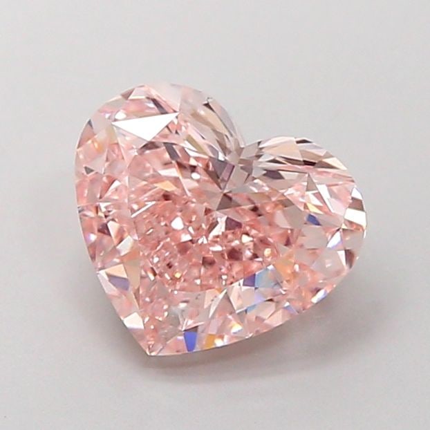 Loose Diamond - HEART 2.6ct Fancy Intense Pink VS1: Loose Diamond - HEART 2.6ct Fancy Intense Pink VS1 Source: This is a real non-mined Diamond that has been grown in a lab Shape: HEART Carats: 2.6 Color: Fancy Intense Pink Certification: IGI Video: