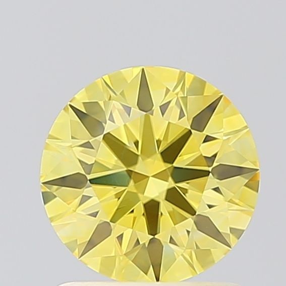 Ideal Loose Diamond - ROUND 1.09ct Fancy Vivid Yellow VS1: Ideal Loose Diamond - ROUND 1.09ct Fancy Vivid Yellow VS1 Source: This is a real non-mined Diamond that has been grown in a lab Shape: ROUND Carats: 1.09 Color: Fancy Vivid Yellow Certification: IGI V