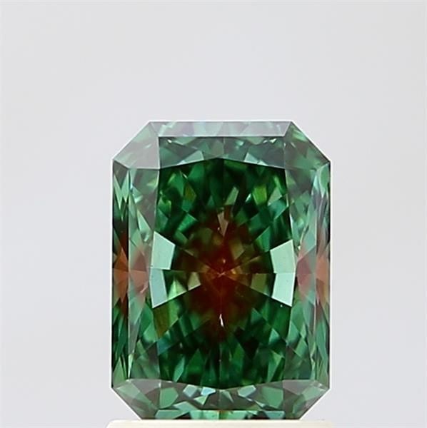 Loose Diamond - RADIANT 1.5ct Fancy Intense Green VS1: Loose Diamond - RADIANT 1.5ct Fancy Intense Green VS1 Source: This is a real non-mined Diamond that has been grown in a lab Shape: RADIANT Carats: 1.5 Color: Fancy Intense Green Certification: IGI Vid