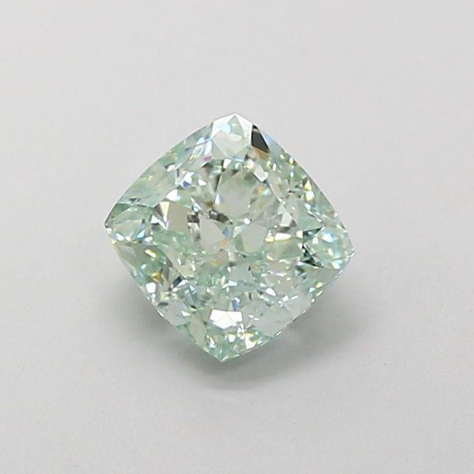 Loose Diamond - CUSHION MODIFIED 1.17ct Fancy Intense Green VVS1: Loose Diamond - CUSHION MODIFIED 1.17ct Fancy Intense Green VVS1 Source: This is a real non-mined Diamond that has been grown in a lab Shape: CUSHION MODIFIED Carats: 1.17 Color: Fancy Intense Green C
