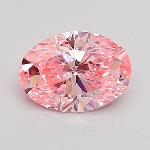 Loose Diamond - OVAL 1.0ct Fancy Vivid Pink VVS2: Loose Diamond - OVAL 1.0ct Fancy Vivid Pink VVS2 Source: This is a real non-mined Diamond that has been grown in a lab Shape: OVAL Carats: 1.0 Color: Fancy Vivid Pink Certification: IGI Video: