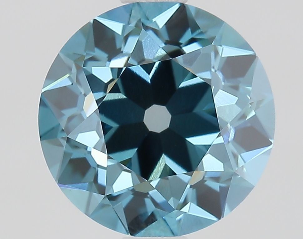 Loose Diamond - EUROPEAN CUT 1.55ct Fancy Vivid Blue VS1: Loose Diamond - EUROPEAN CUT 1.55ct Fancy Vivid Blue VS1 Source: This is a real non-mined Diamond that has been grown in a lab Shape: EUROPEAN CUT Carats: 1.55 Color: Fancy Vivid Blue Certification: I