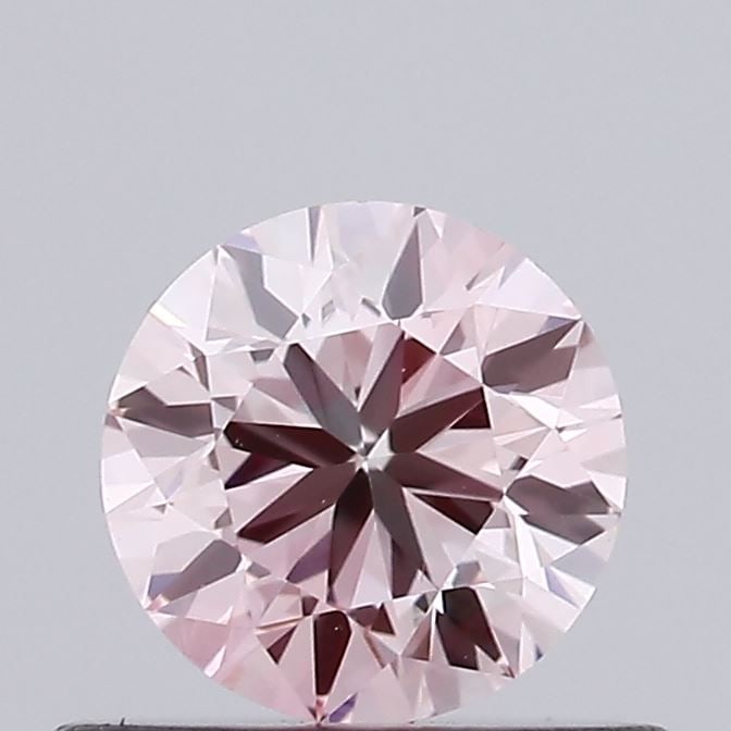 Loose Diamond - ROUND 0.45ct Fancy Pink VS1: Loose Diamond - ROUND 0.45ct Fancy Pink VS1 Source: This is a real non-mined Diamond that has been grown in a lab Shape: ROUND Carats: 0.45 Color: Fancy Pink Certification: IGI Video: