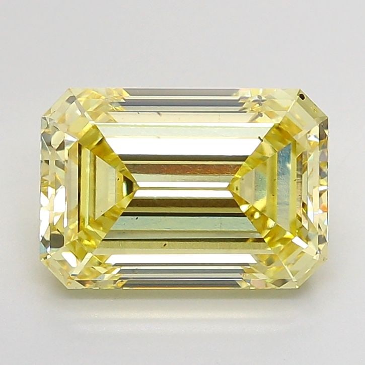 Loose Diamond - EMERALD 5.03ct Fancy Intense Yellow SI1 (1 of 1)