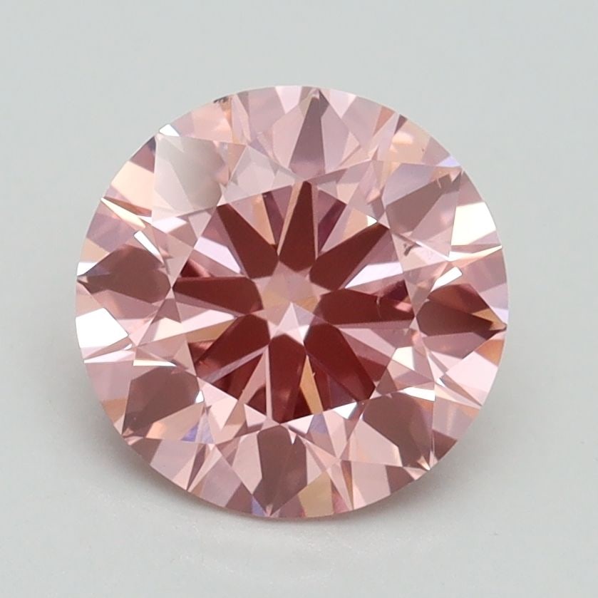 Ideal Loose Diamond - ROUND 1.93ct Fancy Vivid Pink SI1: Ideal Loose Diamond - ROUND 1.93ct Fancy Vivid Pink SI1 Source: This is a real non-mined Diamond that has been grown in a lab Shape: ROUND Carats: 1.93 Color: Fancy Vivid Pink Certification: IGI Video