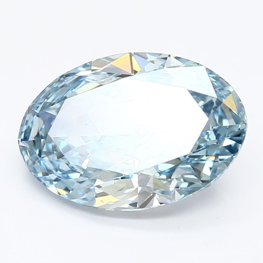 Loose Diamond - OVAL 3.35ct Fancy Vivid Blue VS1: Loose Diamond - OVAL 3.35ct Fancy Vivid Blue VS1 Source: This is a real non-mined Diamond that has been grown in a lab Shape: OVAL Carats: 3.35 Color: Fancy Vivid Blue Certification: IGI Video: