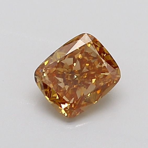 Loose Diamond - CUSHION MODIFIED 1.03ct Fancy Yellowish Brown VVS2: Loose Diamond - CUSHION MODIFIED 1.03ct Fancy Yellowish Brown VVS2 Source: This is a real non-mined Diamond that has been grown in a lab Shape: CUSHION MODIFIED Carats: 1.03 Color: Fancy Yellowish Bro