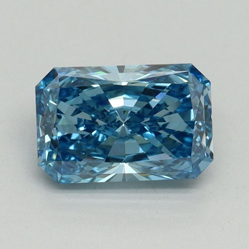 Loose Diamond - RADIANT 1.46ct Fancy Vivid Blue VS1: Loose Diamond - RADIANT 1.46ct Fancy Vivid Blue VS1 Source: This is a real non-mined Diamond that has been grown in a lab Shape: RADIANT Carats: 1.46 Color: Fancy Vivid Blue Certification: IGI Video:
