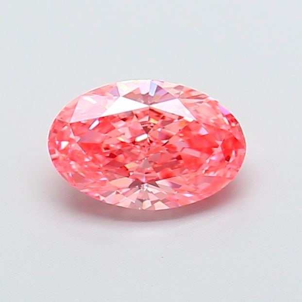 Loose Diamond - OVAL 1.1ct Fancy Vivid Pink VVS2: Loose Diamond - OVAL 1.1ct Fancy Vivid Pink VVS2 Source: This is a real non-mined Diamond that has been grown in a lab Shape: OVAL Carats: 1.1 Color: Fancy Vivid Pink Certification: IGI Video: