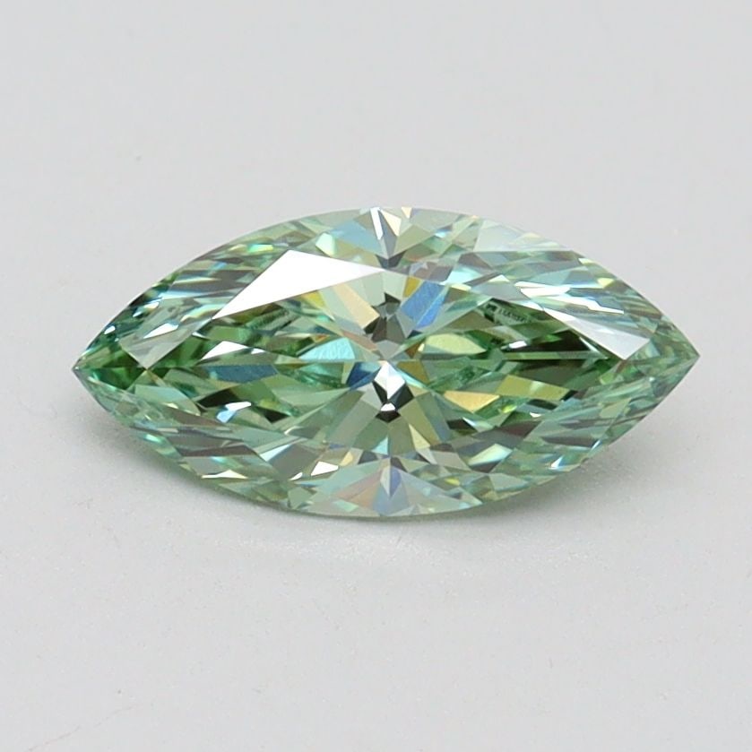 Loose Diamond - MARQUISE 0.75ct Fancy Vivid Green VVS2: Loose Diamond - MARQUISE 0.75ct Fancy Vivid Green VVS2 Source: This is a real non-mined Diamond that has been grown in a lab Shape: MARQUISE Carats: 0.75 Color: Fancy Vivid Green Certification: IGI Vi