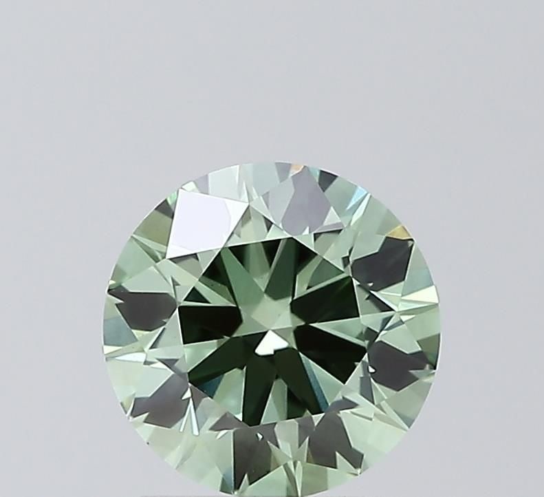 Ideal Loose Diamond - ROUND 1.5ct Fancy Vivid Green VS1: Ideal Loose Diamond - ROUND 1.5ct Fancy Vivid Green VS1 Source: This is a real non-mined Diamond that has been grown in a lab Shape: ROUND Carats: 1.5 Color: Fancy Vivid Green Certification: IGI Video