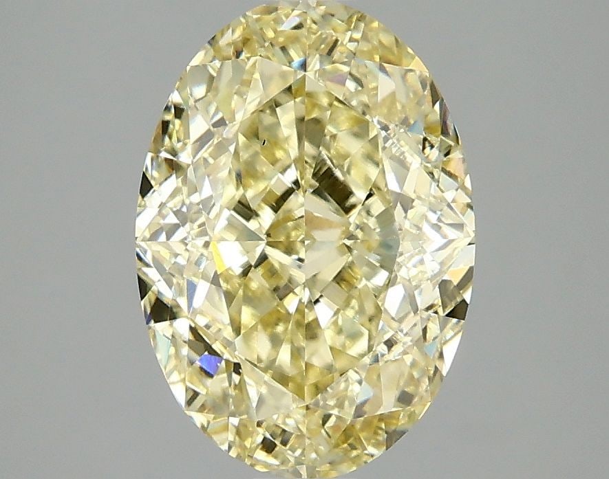 Loose Diamond - OVAL 3.05ct Fancy Intense Yellow VS1: Loose Diamond - OVAL 3.05ct Fancy Intense Yellow VS1 Source: This is a real non-mined Diamond that has been grown in a lab Shape: OVAL Carats: 3.05 Color: Fancy Intense Yellow Certification: IGI Video