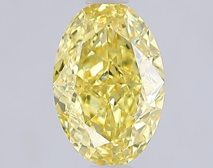 Loose Diamond - OVAL 1.09ct Fancy Intense Yellow VS1: Loose Diamond - OVAL 1.09ct Fancy Intense Yellow VS1 Source: This is a real non-mined Diamond that has been grown in a lab Shape: OVAL Carats: 1.09 Color: Fancy Intense Yellow Certification: IGI Video