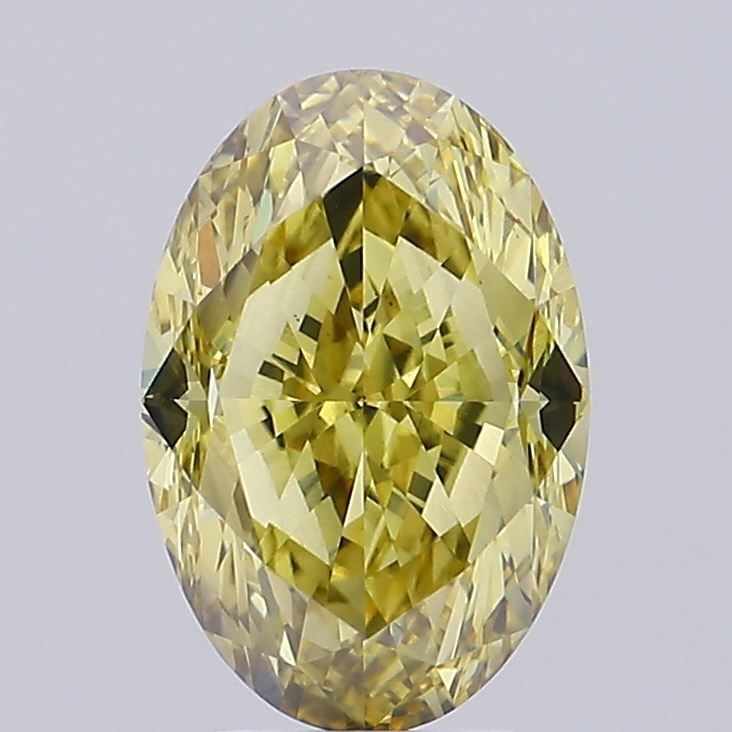 Loose Diamond - OVAL 5.01ct Fancy Intense Gray Yellow VS2: Loose Diamond - OVAL 5.01ct Fancy Intense Gray Yellow VS2 Source: This is a real non-mined Diamond that has been grown in a lab Shape: OVAL Carats: 5.01 Color: Fancy Intense Gray Yellow Certification: