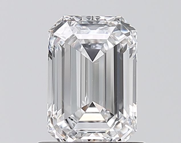 Loose Diamond - EMERALD 1.03ct D VVS2: Loose Diamond - EMERALD 1.03ct D VVS2 Source: This is a real non-mined Diamond that has been grown in a lab Shape: EMERALD Carats: 1.03 Color: D Clarity: VVS2 Certification: IGI Video: