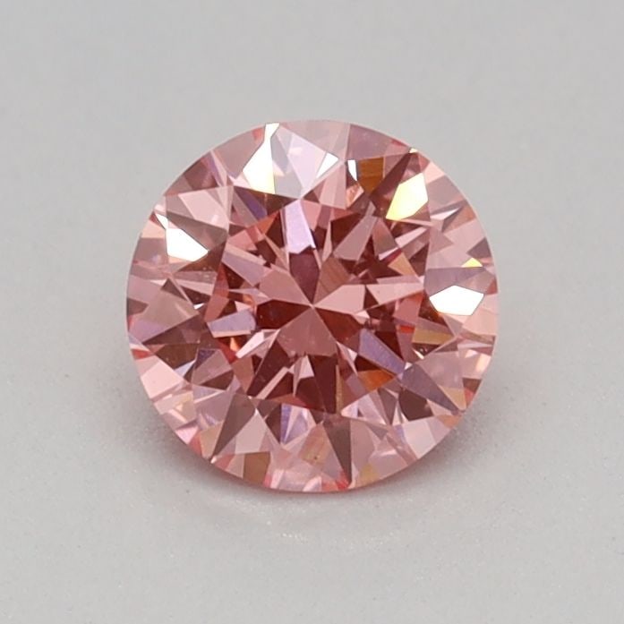 Loose Diamond - ROUND 0.32ct Fancy Vivid Pink VS1 (1 of 1)