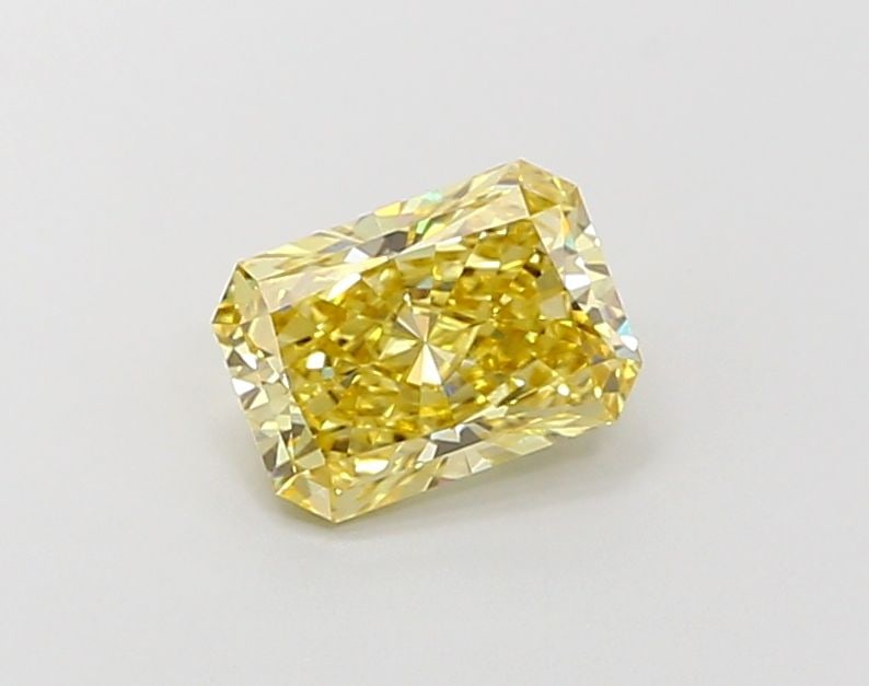 Loose Diamond - RADIANT 1.64ct Fancy Intense Yellow VS1: Loose Diamond - RADIANT 1.64ct Fancy Intense Yellow VS1 Source: This is a real non-mined Diamond that has been grown in a lab Shape: RADIANT Carats: 1.64 Color: Fancy Intense Yellow Certification: IGI