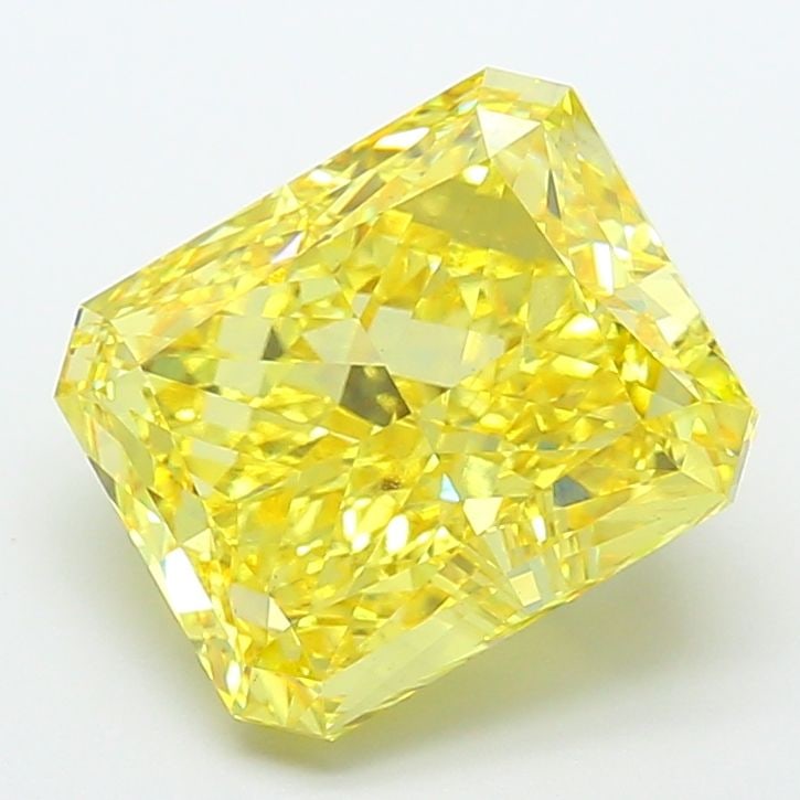 Loose Diamond - RADIANT 9.25ct Fancy Vivid Yellow VS1: Loose Diamond - RADIANT 9.25ct Fancy Vivid Yellow VS1 Source: This is a real non-mined Diamond that has been grown in a lab Shape: RADIANT Carats: 9.25 Color: Fancy Vivid Yellow Certification: IGI Vid