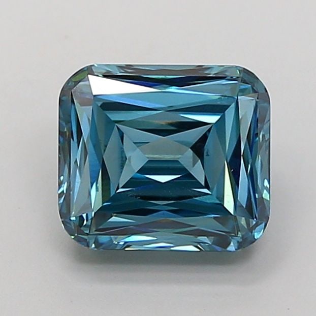 Loose Diamond - CUSHION MODIFIED 2.74ct Fancy Vivid Blue VS1: Loose Diamond - CUSHION MODIFIED 2.74ct Fancy Vivid Blue VS1 Source: This is a real non-mined Diamond that has been grown in a lab Shape: CUSHION MODIFIED Carats: 2.74 Color: Fancy Vivid Blue Certific