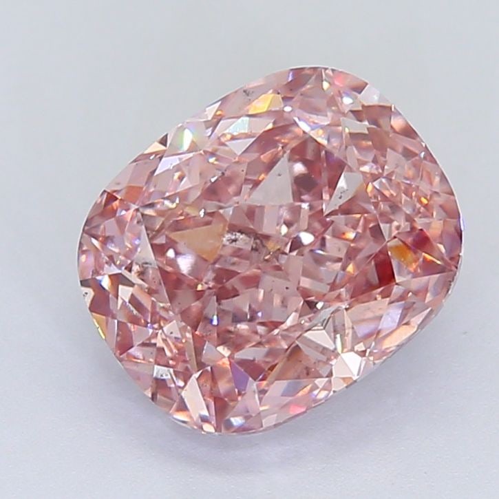 Loose Diamond - CUSHION MODIFIED 5.08ct Fancy Intense Brown Pink SI1: Loose Diamond - CUSHION MODIFIED 5.08ct Fancy Intense Brown Pink SI1 Source: This is a real non-mined Diamond that has been grown in a lab Shape: CUSHION MODIFIED Carats: 5.08 Color: Fancy Intense Bro