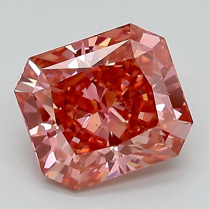 Loose Diamond - RADIANT 1.76ct Fancy Intense Pink VS1: Loose Diamond - RADIANT 1.76ct Fancy Intense Pink VS1 Source: This is a real non-mined Diamond that has been grown in a lab Shape: RADIANT Carats: 1.76 Color: Fancy Intense Pink Certification: IGI Vid
