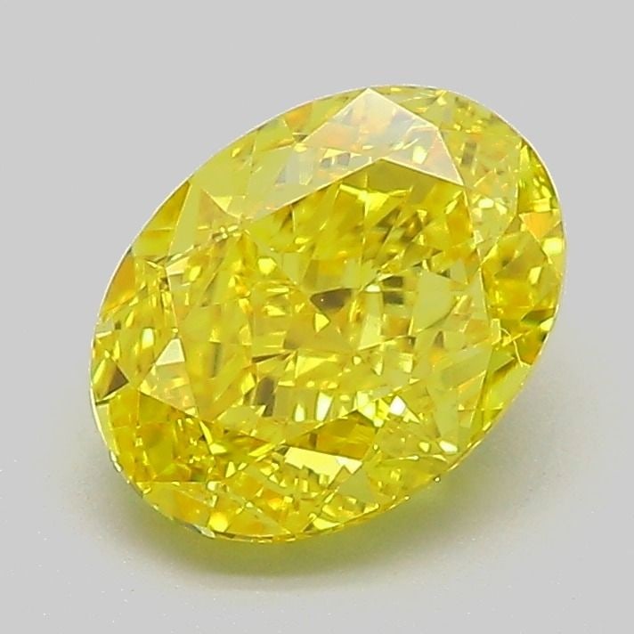 Loose Diamond - OVAL 1.71ct Fancy Vivid Yellow VVS2: Loose Diamond - OVAL 1.71ct Fancy Vivid Yellow VVS2 Source: This is a real non-mined Diamond that has been grown in a lab Shape: OVAL Carats: 1.71 Color: Fancy Vivid Yellow Certification: IGI Video: