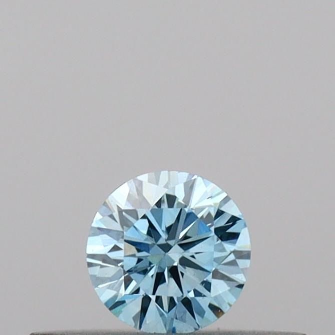 Loose Diamond - ROUND 0.16ct Fancy Vivid Blue VS2: Loose Diamond - ROUND 0.16ct Fancy Vivid Blue VS2 Source: This is a real non-mined Diamond that has been grown in a lab Shape: ROUND Carats: 0.16 Color: Fancy Vivid Blue Certification: IGI Video: