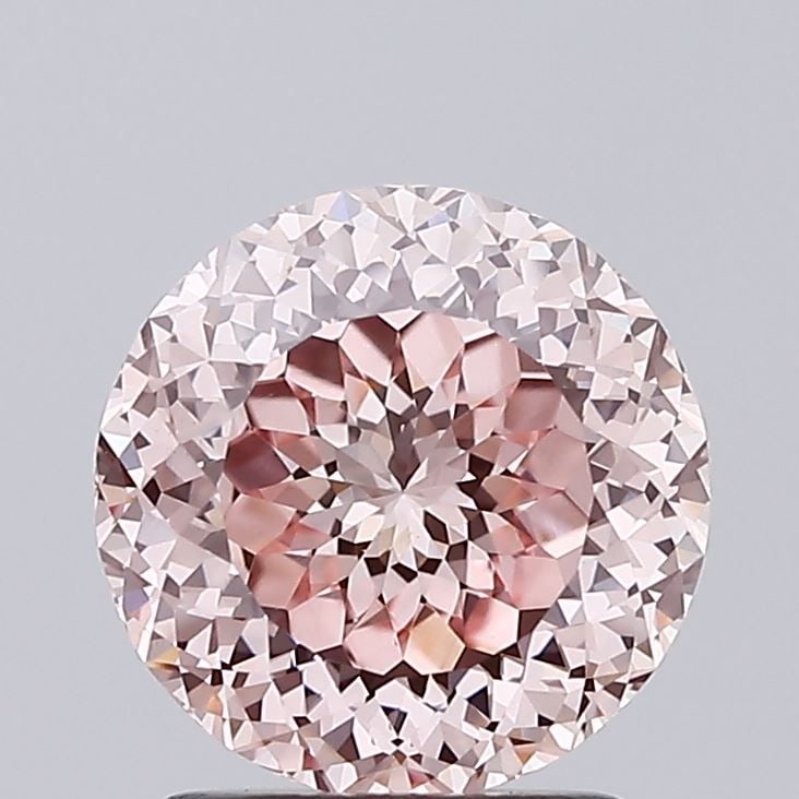 Loose Diamond - ROUND 1.94ct Fancy Intense Pink VS1: Loose Diamond - ROUND 1.94ct Fancy Intense Pink VS1 Source: This is a real non-mined Diamond that has been grown in a lab Shape: ROUND Carats: 1.94 Color: Fancy Intense Pink Certification: IGI Video: