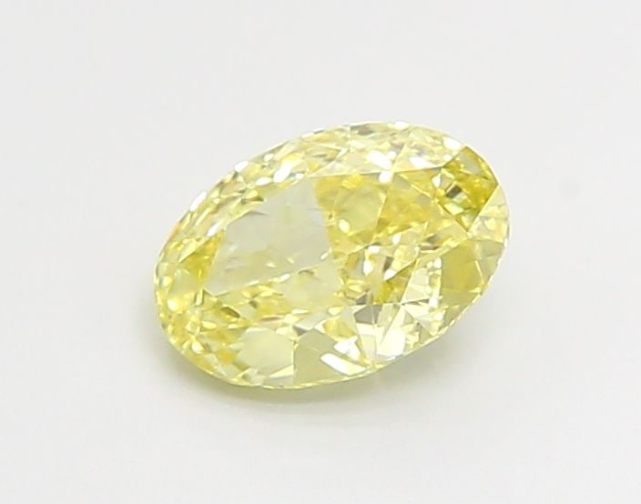 Loose Diamond - OVAL 0.85ct Fancy Intense Yellow VS1: Loose Diamond - OVAL 0.85ct Fancy Intense Yellow VS1 Source: This is a real non-mined Diamond that has been grown in a lab Shape: OVAL Carats: 0.85 Color: Fancy Intense Yellow Certification: IGI Video