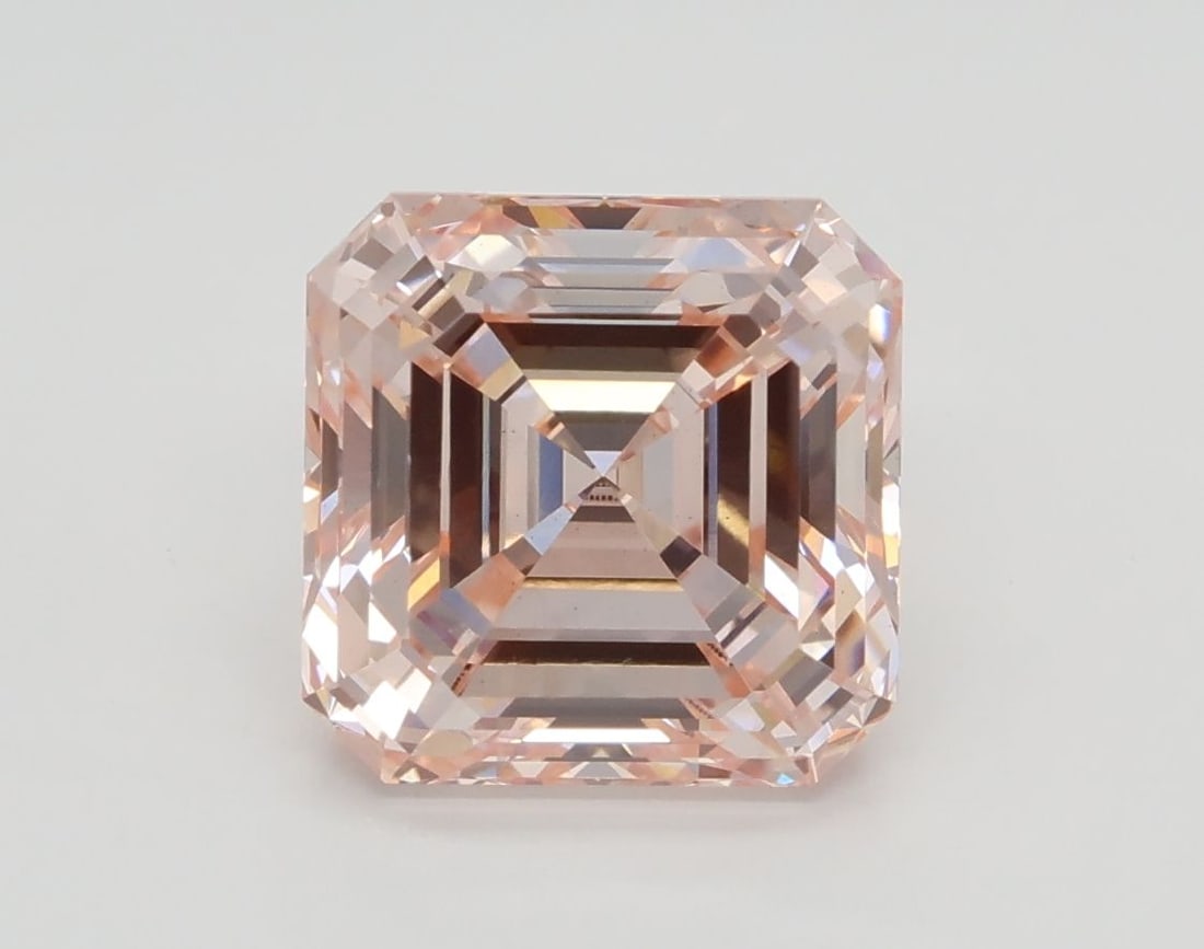 Loose Diamond - ASSCHER 2.51ct Fancy Intense Pink VS1: Loose Diamond - ASSCHER 2.51ct Fancy Intense Pink VS1 Source: This is a real non-mined Diamond that has been grown in a lab Shape: ASSCHER Carats: 2.51 Color: Fancy Intense Pink Certification: IGI Vid