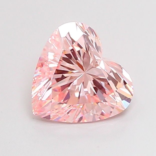 Loose Diamond - HEART 2.02ct Fancy Intense Pink VS1: Loose Diamond - HEART 2.02ct Fancy Intense Pink VS1 Source: This is a real non-mined Diamond that has been grown in a lab Shape: HEART Carats: 2.02 Color: Fancy Intense Pink Certification: IGI Video: