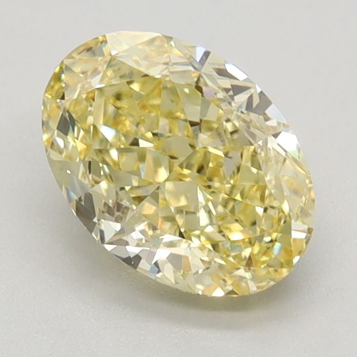 Loose Diamond - OVAL 1.31ct Fancy Intense Yellow VS1: Loose Diamond - OVAL 1.31ct Fancy Intense Yellow VS1 Source: This is a real non-mined Diamond that has been grown in a lab Shape: OVAL Carats: 1.31 Color: Fancy Intense Yellow Certification: IGI Video