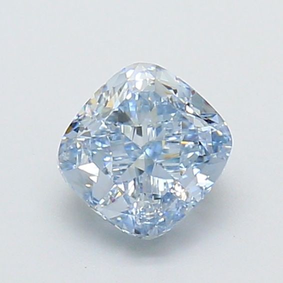 Loose Diamond - CUSHION MODIFIED 1.06ct Fancy Intense Blue VVS2: Loose Diamond - CUSHION MODIFIED 1.06ct Fancy Intense Blue VVS2 Source: This is a real non-mined Diamond that has been grown in a lab Shape: CUSHION MODIFIED Carats: 1.06 Color: Fancy Intense Blue Cer