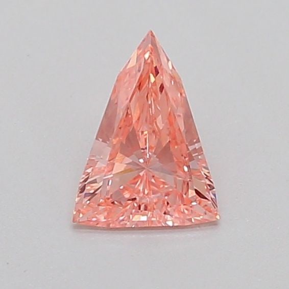 Loose Diamond - TRIANGULAR 0.31ct Fancy Vivid Pink VS1: Loose Diamond - TRIANGULAR 0.31ct Fancy Vivid Pink VS1 Source: This is a real non-mined Diamond that has been grown in a lab Shape: TRIANGULAR Carats: 0.31 Color: Fancy Vivid Pink Certification: IGI V